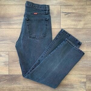 Rustler Women's Gray High Rise Denim Mom Jeans Pants - Tag 32x30 - Actual 31x29